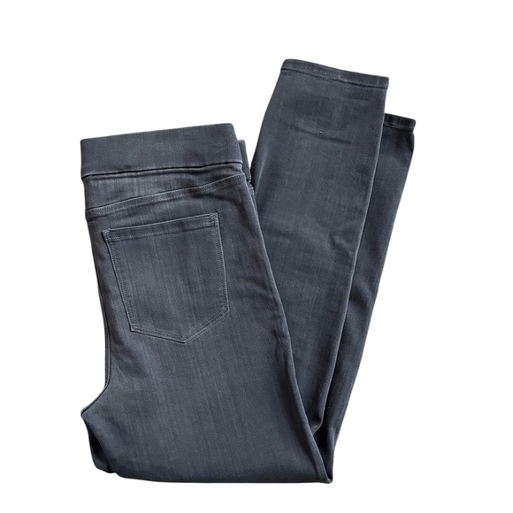 Liverpool The Slim Pull On Ankle Jeans 14/32 Meteorite Black Wash Stretch Denim - Picture 4 of 10